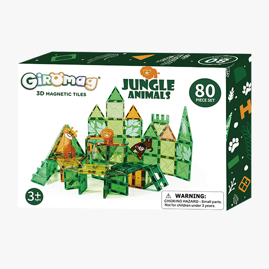 FOREST ANIMAL SERIES 80PCS