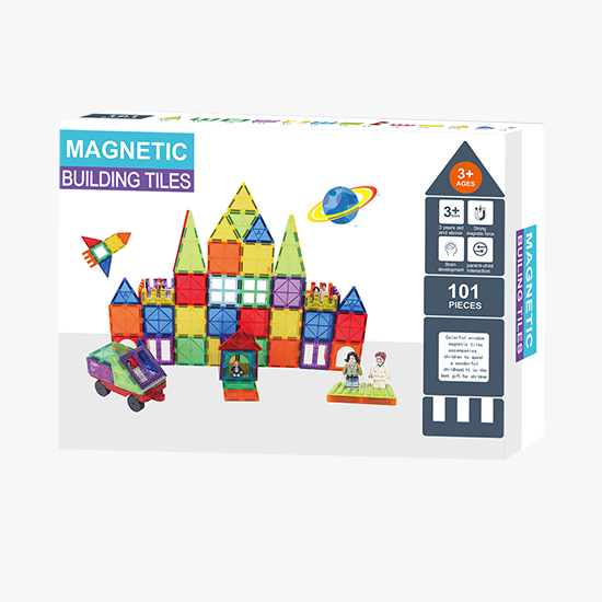 MAGNETIC BUILDING TILES 101PCS