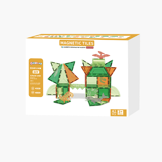 CONSTRUCTION BLOCKS DINOSAUR 42PCS