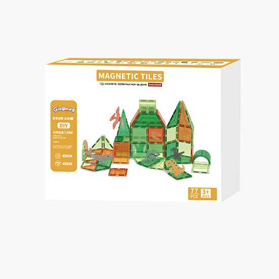 CONSTRUCTION BLOCKS DINOSAUR 77PCS