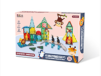 磁力构建片 动物园 52PCS