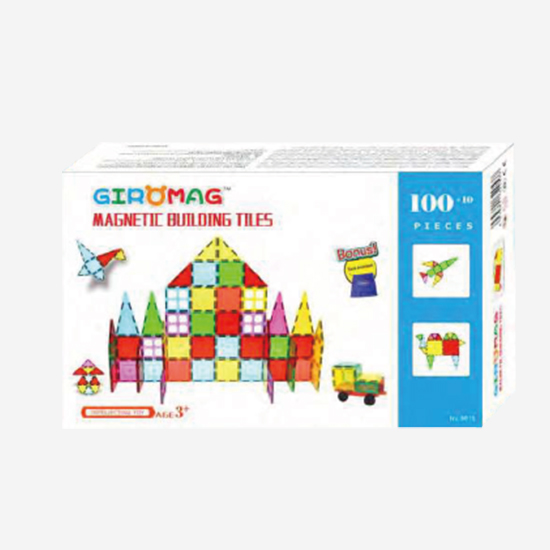 MAGNETIC BUILDING TILES 100PCS