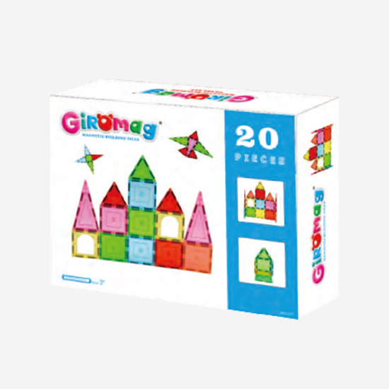 MAGNETIC BUILDING TILES 20PCS