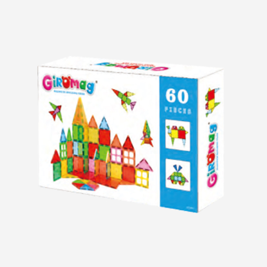 MAGNETIC BUILDING TILES 60PCS